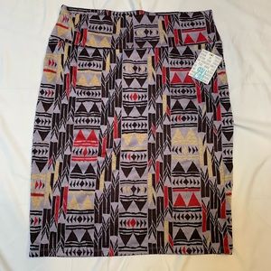 NWT LuLaRoe “Cassie” skirt.  2XL